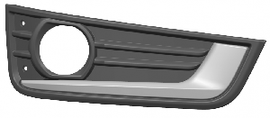 яяОблицовка противотуманной фары правая (Технотрон)