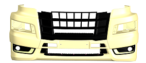 яяБампер передний  (Технотрон) 65206 белая