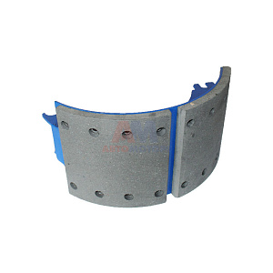 яяКолодка тормозная НЕФАЗ-9693 (АККОР)