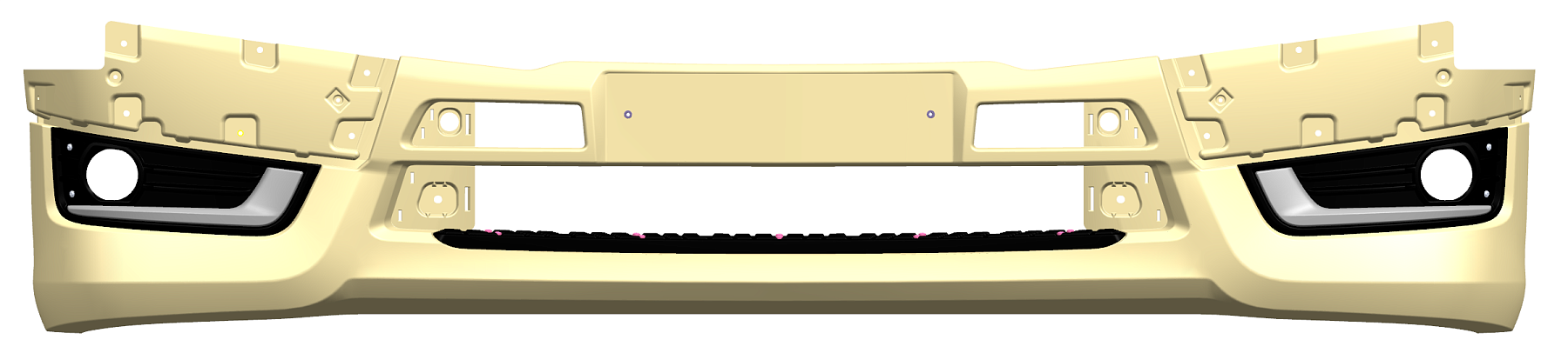 Бампер 54901 нижний (Технотрон) (накладка) ГРУНТ