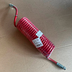 Шланг прицепа воздушный ЕВРО 7,5м (М16х1,5) красный SORL